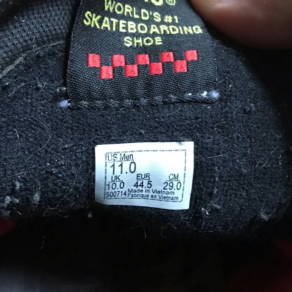 Vans X Gigliotti Spongebob Black & Yellow High-Top Skate Sneakers 11